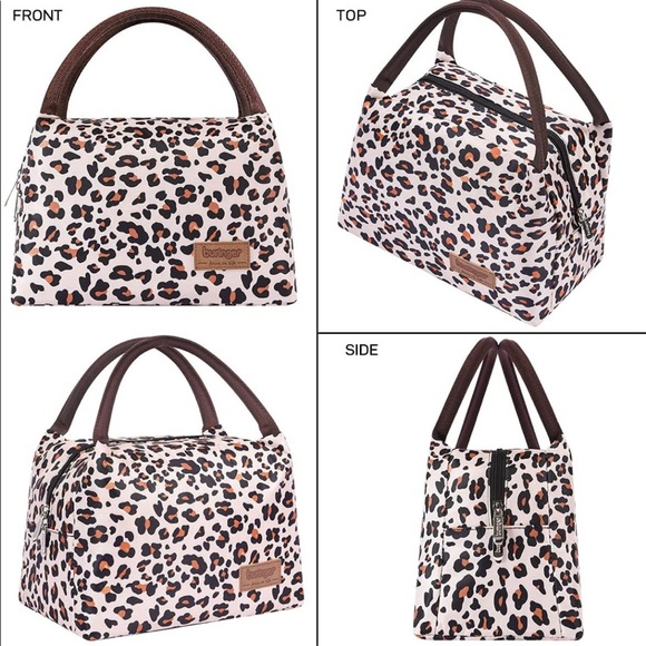 Leopard Lunch Bag - Picture 5 of 7